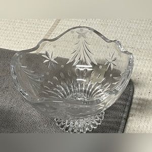Waterford Crystal Christmas candy bowl